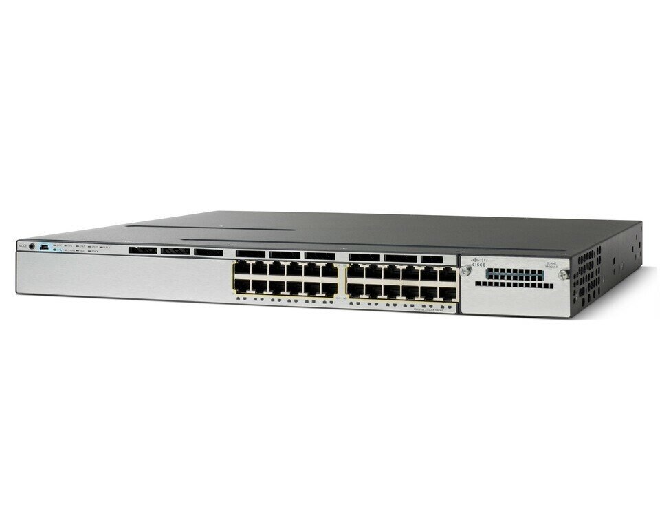 Коммутатор Cisco WS-C3750X-24P-E Catalyst 3750X 24 Port PoE IP Services от компании MetSnab - фото 1