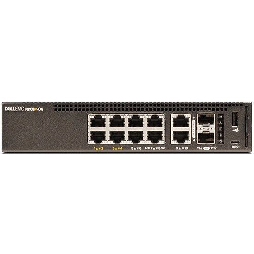 Коммутатор сетевой 24-портовый QSC NS-1108P от компании MetSnab - фото 1