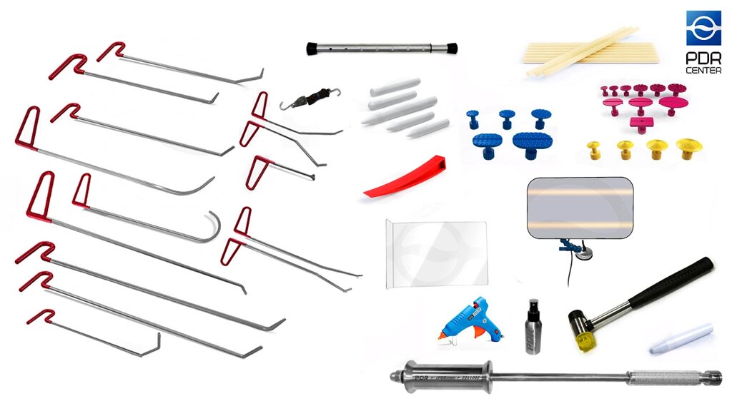 Комплект инструмента PDR START (45 предметов) от компании MetSnab - фото 1