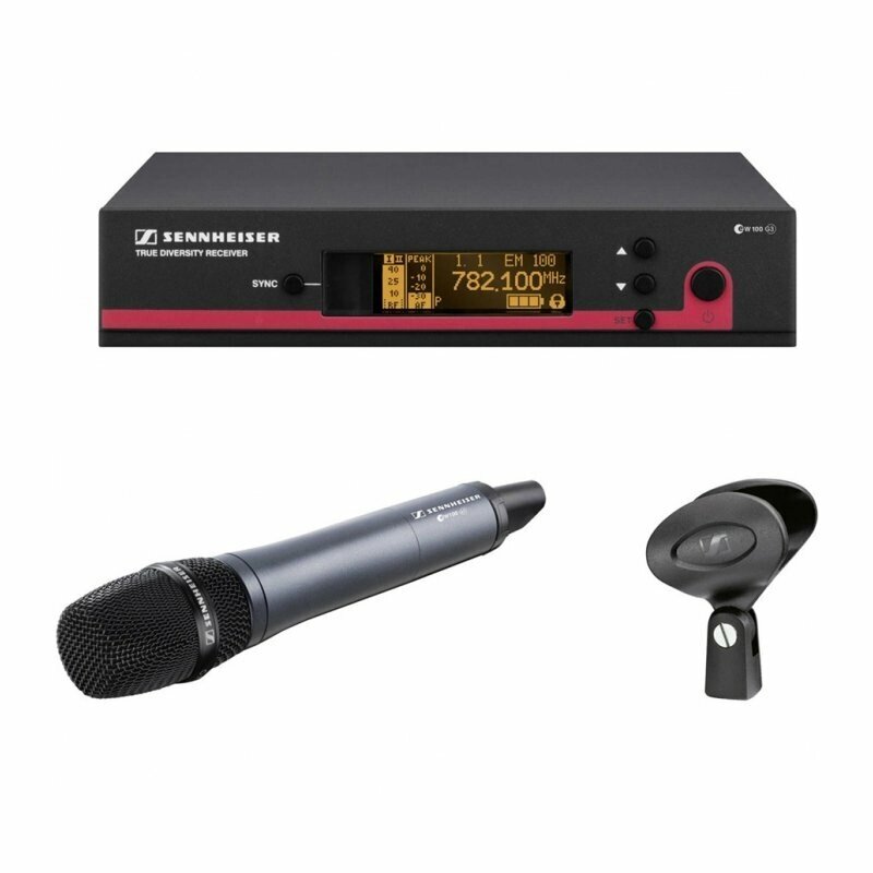 Комплект вокальный Sennheiser EW 165 G3-B-X микрофон и рэковый приемник от компании MetSnab - фото 1