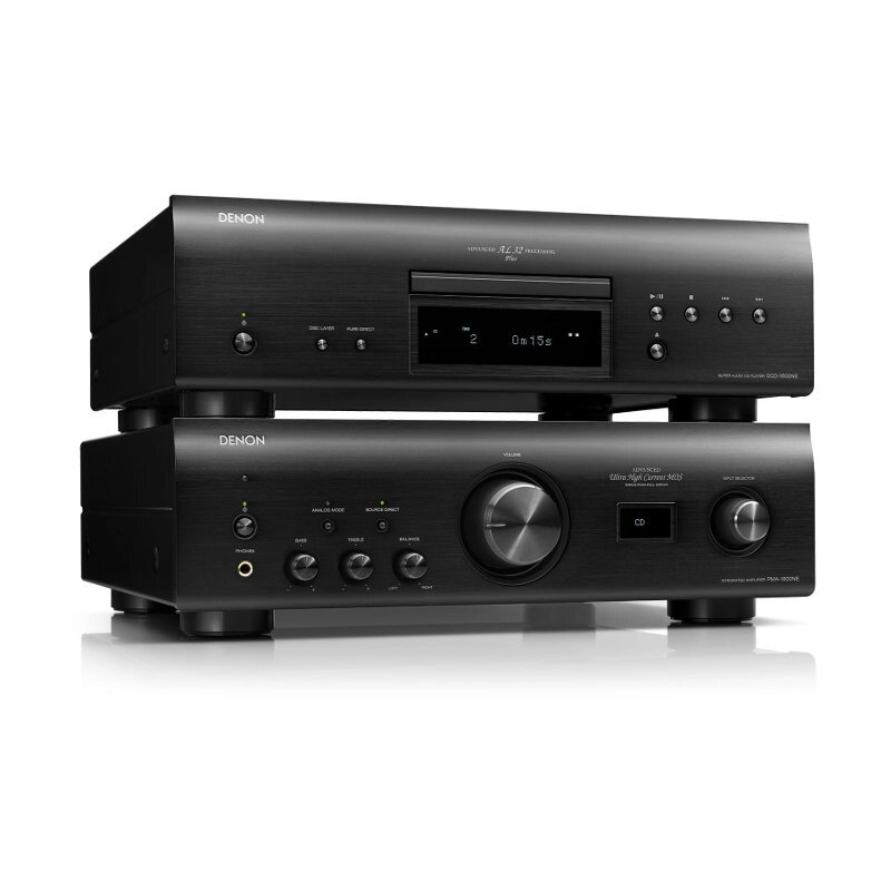 Комплекты 2-х канальные Denon PMA-1600NE + DCD-1600NE black от компании MetSnab - фото 1