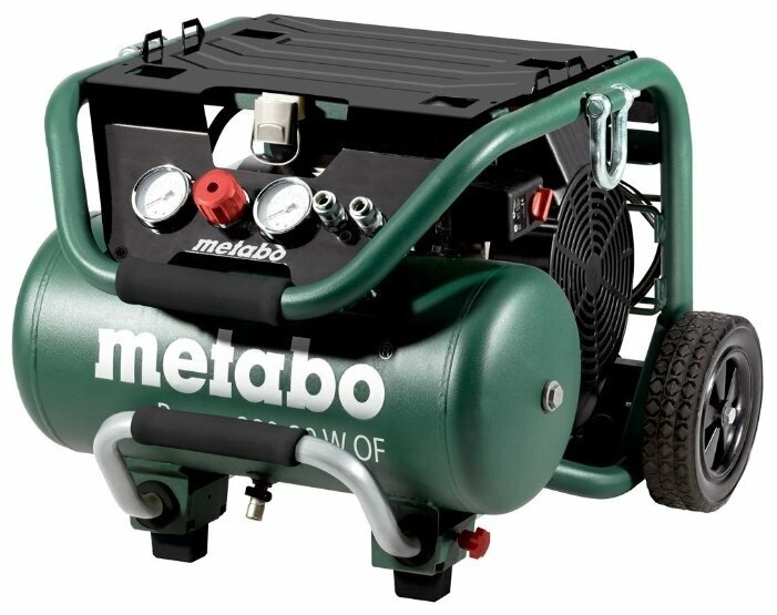 Компрессор безмасляный Metabo Power 400-20 W OF, 20 л, 2.2 кВт от компании MetSnab - фото 1