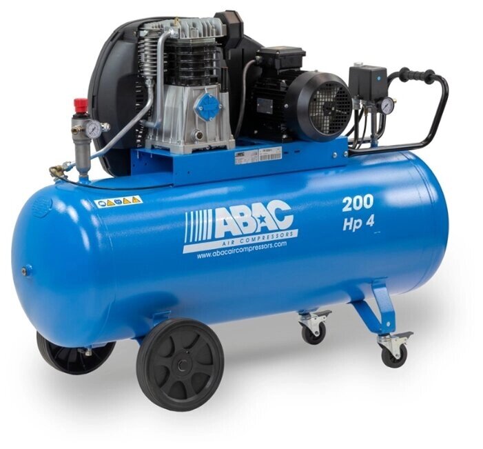 Компрессор масляный ABAC PRO A49B 200 CT4, 200 л, 3 кВт от компании MetSnab - фото 1