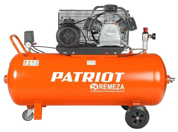 Компрессор масляный PATRIOT REMEZA СБ 4/С- 200 LB 40, 200 л, 3 кВт от компании MetSnab - фото 1