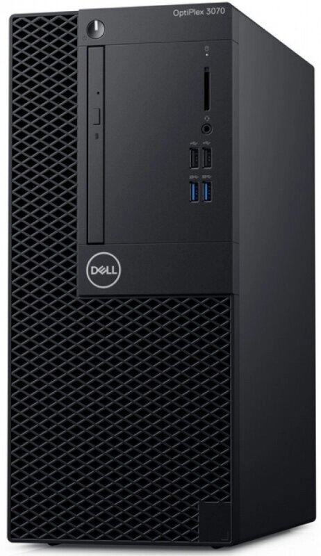 Компьютер DELL Optiplex 3070 MT Core i3-9100 (3,6GHz) 8GB (1x8GB) DDR4 256GB SSD Intel UHD 630 TPM Linux от компании MetSnab - фото 1