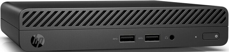 Компьютер HP 260 G3 Mini i3 7130U (2.7)/4Gb/1Tb 7.2k/HDG620/Win 10 Pro 64/GbitEth/WiFi/BT/65W/Kb/m/Black от компании MetSnab - фото 1