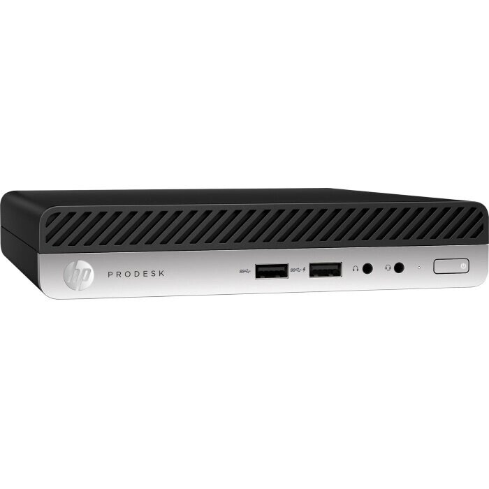 Компьютер HP ProDesk 400 G4 Mini Core i3-8100T/4GB/500GB/USBkbd/M/VGA Port/Win10Pro от компании MetSnab - фото 1