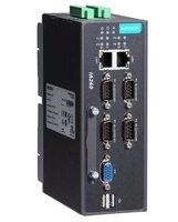 Компьютер MOXA IA260-LX на DIN-рейку с 4 x RS-232/422/485, 8 x DI/DO, 2 x Ethernet, VGA, CompactFlash, USB на базе ОС от компании MetSnab - фото 1