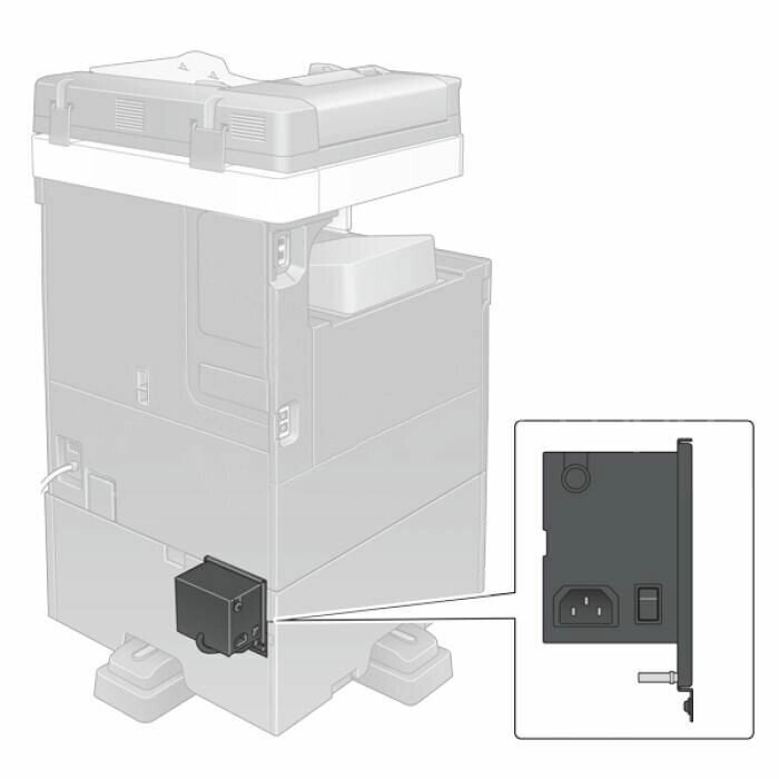 Konica Minolta соединительный модуль Mount Kit MK-734 (A4NJWY2) от компании MetSnab - фото 1