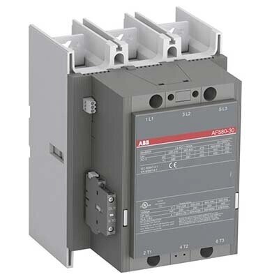 Контакторы ABB AF580-30-11 Контактор 3P 315kW 580A (3НО+1НО+1НЗ) с катушкой 250-500V AC/DC (1SFL617001R7111) от компании MetSnab - фото 1