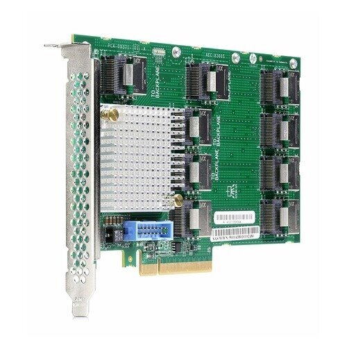 Контроллер HPE DL38X Gen10 12Gb SAS Expander Card Kit with Cables (870549-B21) от компании MetSnab - фото 1