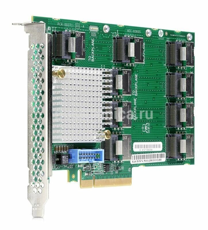 Контроллер HPE DL38X Gen10 12Gb SAS Expander Card Kit with Cables (870549-B21) от компании MetSnab - фото 1