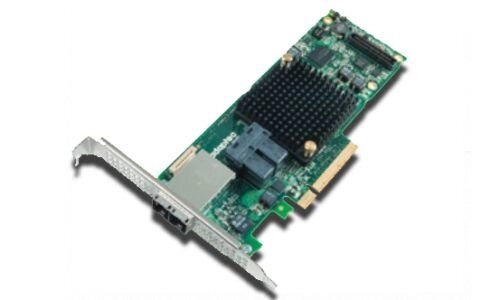 Контроллер SAS Adaptec ASR-8885 SGL 2277000-R (PCI-E v3 x8, LP, SAS 12G, RAID 0,1,10,5,6,50,16port от компании MetSnab - фото 1