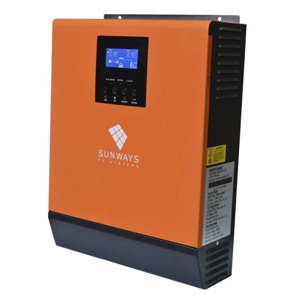 Контроллер заряда Sunways UMX-NG 1kVA 24V MPPT от компании MetSnab - фото 1