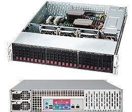 Корпус для сервера SUPERMICRO 2U 1200 Black CSE-216E16-R1200LPB от компании MetSnab - фото 1