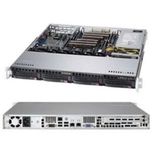 Корпус для сервера SUPERMICRO CSE-813MFTQC-505CB 500W от компании MetSnab - фото 1