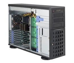 Корпус серверный 4U Supermicro CSE-745TQ-R1200B (8x3.5quot; HS, 8xSAS/SATA port, 3x5.25quot; Ext., 13.68quot;x13quot; от компании MetSnab - фото 1