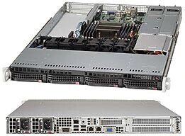 Корпус SuperMicro CSE-815TQ-R706WB 2x750W черный от компании MetSnab - фото 1