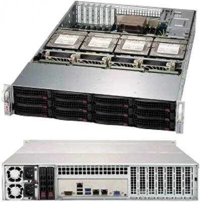 Корпус SuperMicro CSE-829HE1C4-R1K62LPB 2x1600W черный от компании MetSnab - фото 1