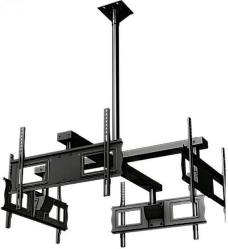 Крепление потолочное Wize DSM63 для 4-x телевизоров, 37-63”, до 68кг, штанга поставляется опционально от компании MetSnab - фото 1