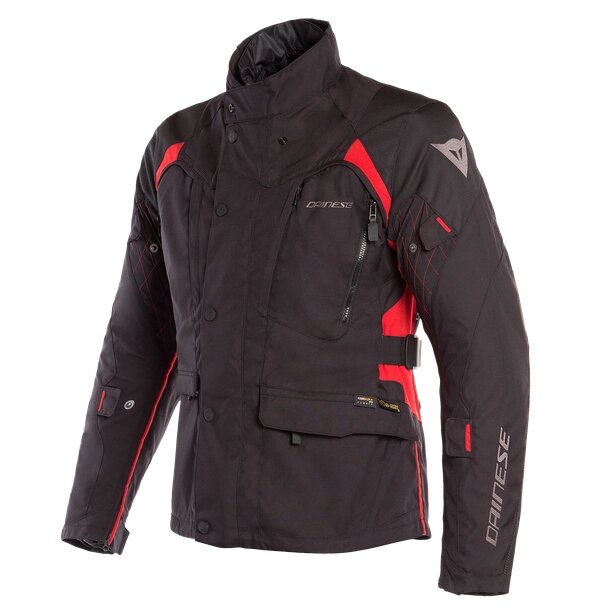 Куртка текстильная Dainese X-TOURER D-DRY Black/Black/Tour-Red 58 от компании MetSnab - фото 1