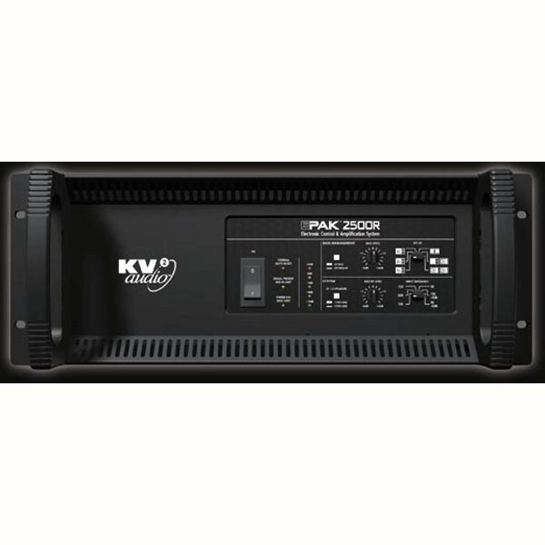 KV2 EPAK2500R - усил.-контролер 4-полосный серии ES, 2500Вт, кросс, лим., Rack, компл. ак. кабелей от компании MetSnab - фото 1