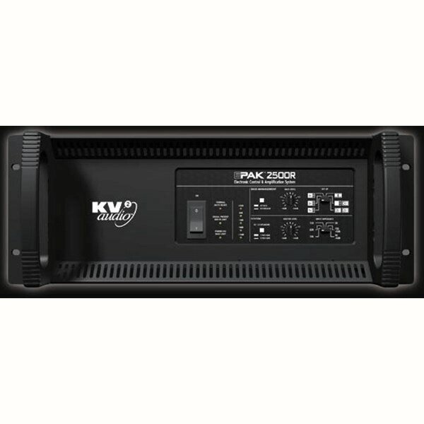 KV2AUDIO KV2 EPAK2500R - усил.-контролер 4-полосный серии ES, 2500Вт, кросс, лим., Rack, компл. ак. кабелей от компании MetSnab - фото 1