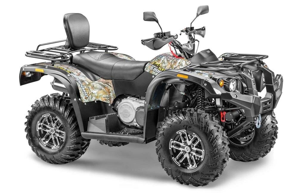 Квадроцикл Stels ATV 600YL Leopard Зеленый камуфляж от компании MetSnab - фото 1