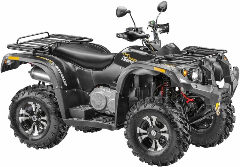 Квадроцикл Stels ATV 650YS EFI Leopard Черный от компании MetSnab - фото 1