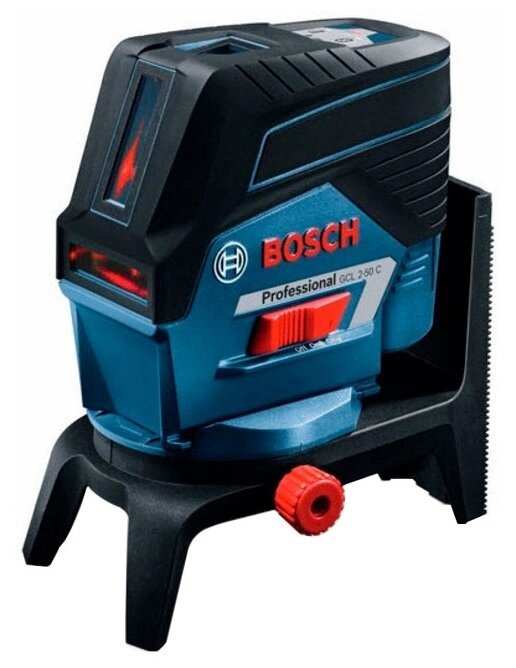 Лазерный уровень самовыравнивающийся BOSCH GCL 2-50 C Professional + BM 3 + L-BOXX 136 + RM 2 + набор GEDORE от компании MetSnab - фото 1