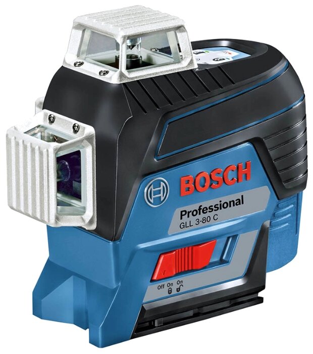 Лазерный уровень самовыравнивающийся BOSCH GLL 3-80 C Professional + BM 1 + L-BOXX 136 (0601063R02) от компании MetSnab - фото 1