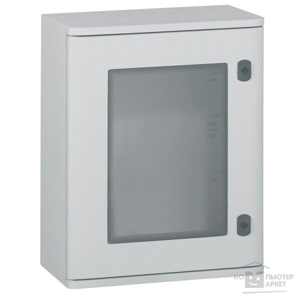 Legrand 036281 Щит Marina из полиэстера со стеклянной дверью - IP 66 - IK 10 - RAL 7035 - 820x610x300 мм от компании MetSnab - фото 1