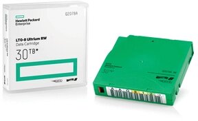 Ленточные автозагрузчики и библиотеки / HPE Q2078AN Ultrium Lto8 30TB bar code non custom labeled cartridge 20 pack от компании MetSnab - фото 1