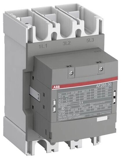 Магнитный пускатель/контактор перемен. тока (ac) ABB 1SFL547002R1300 от компании MetSnab - фото 1