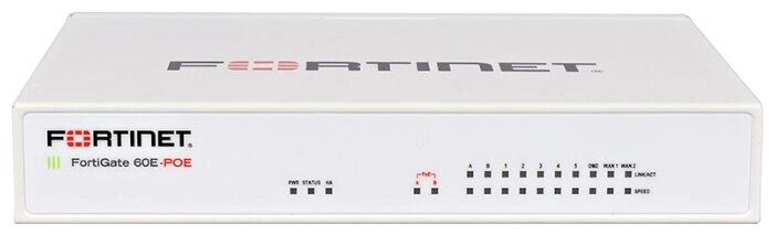 Маршрутизатор Fortinet FortiGate 60E-POE от компании MetSnab - фото 1