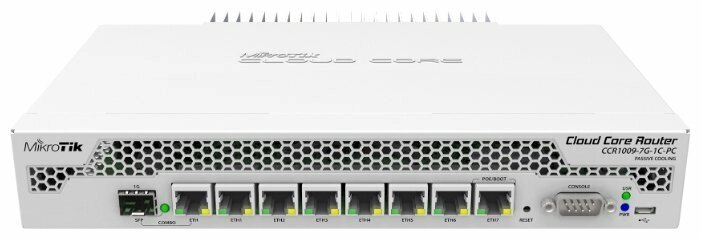 Маршрутизатор MikroTik Cloud Core Route CCR1009-7G-1C-PC от компании MetSnab - фото 1