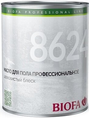 Масло для Пола Biofa 8624 10л Профессиональное, Шелковистый Блеск для Внутренних Работ / Биофа 8624 от компании MetSnab - фото 1