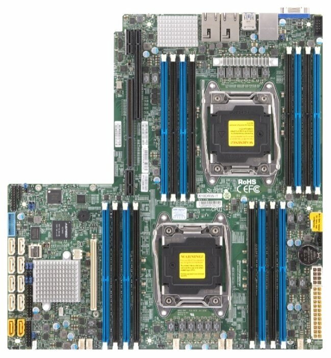 Материнская плата Supermicro X10DRW-i от компании MetSnab - фото 1