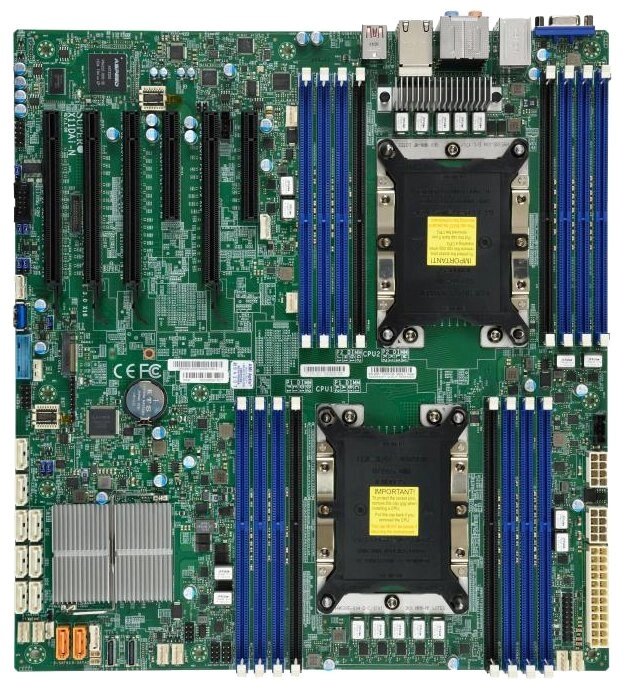 Материнская плата Supermicro X11DAi-N от компании MetSnab - фото 1