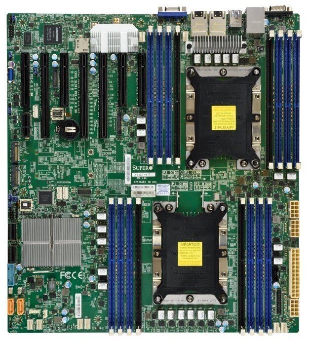 Материнская плата Supermicro X11DPH-I от компании MetSnab - фото 1