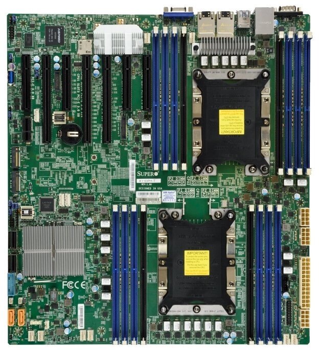 Материнская плата Supermicro X11DPH-TQ от компании MetSnab - фото 1