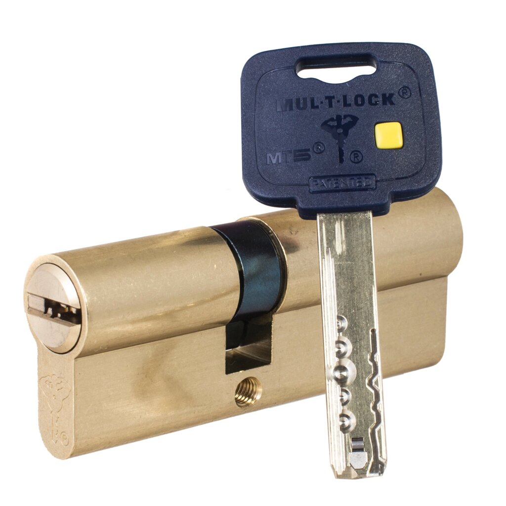 Механизм цилиндровый Mul-T-Lock MT5+ (70x75) кл/кл Латунь от компании MetSnab - фото 1