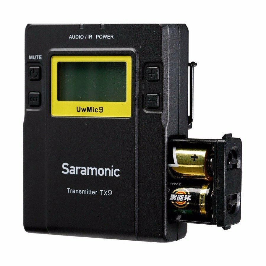 Микрофон Saramonic UWMIC9 TX9+TX9+RX9 Петличная радиосистема двухканальная ( приёмник + 2 передатчика) от компании MetSnab - фото 1