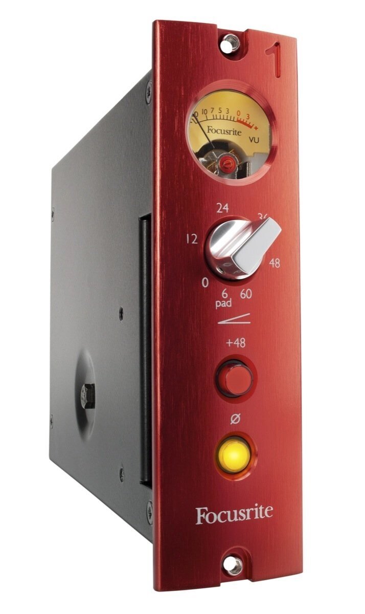 Микрофонные предусилители и микшеры FOCUSRITE Red1 500 Series от компании MetSnab - фото 1