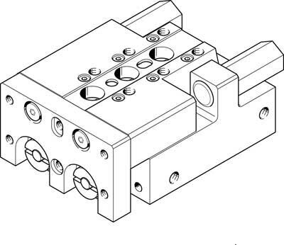 Мини-суппорт Festo SLT-16-40-P-A от компании MetSnab - фото 1
