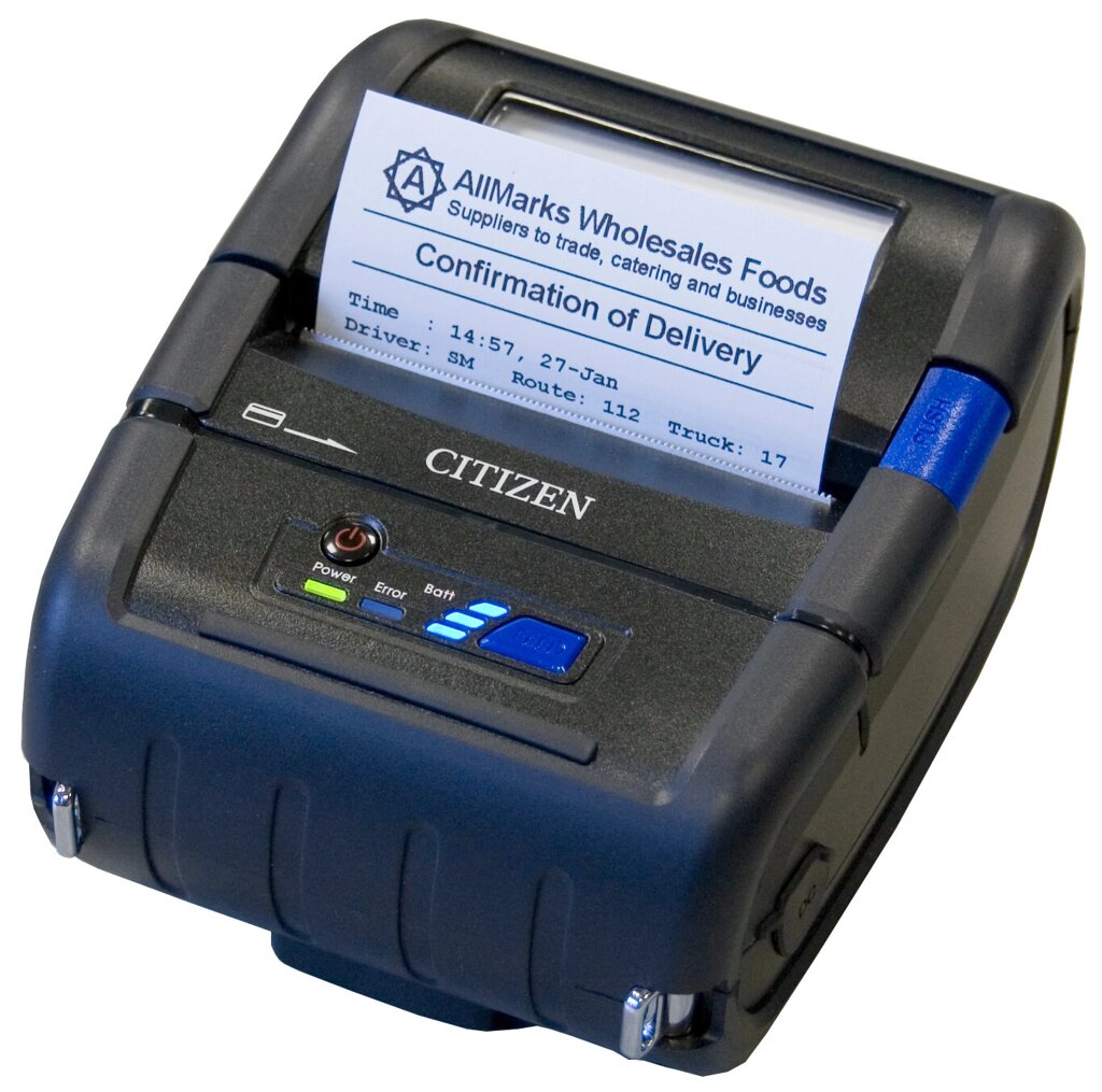 Мобильный принтер Citizen CMP-30II, Bluetooth, USB, Serial (CMP30IIBUXCX) от компании MetSnab - фото 1