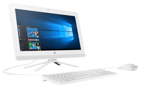 Моноблок HP 20-c403ur 19.5quot; Full HD E2 9000 (1.8)/4Gb/500Gb 7.2k/R2/DVDRW/CR/Windows 10/GbitEth/WiFi/BT/65W/клави от компании MetSnab - фото 1