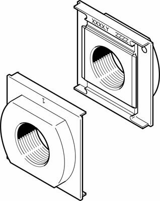 Монтажная плита Festo PAML-CP-90-HP3-G114 от компании MetSnab - фото 1