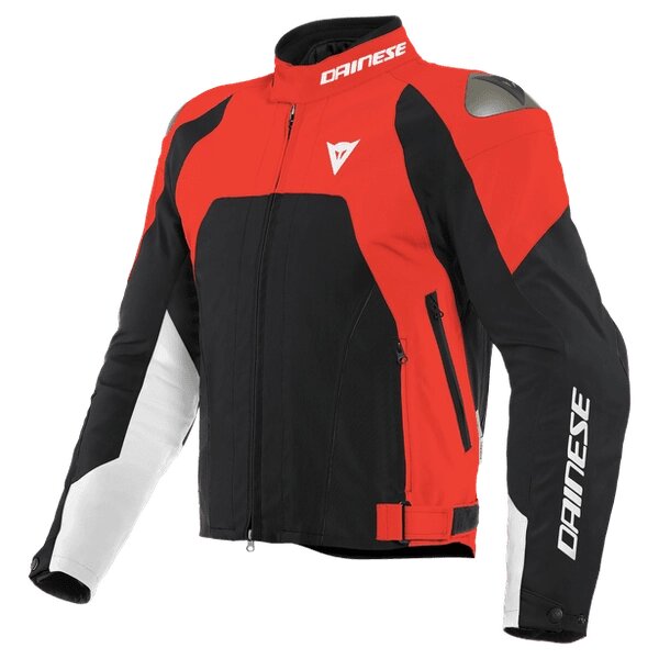 Мотокуртка DAINESE INDOMITA D-DRY XT текстильная 99c lava-red/black-matt/white 50 от компании MetSnab - фото 1