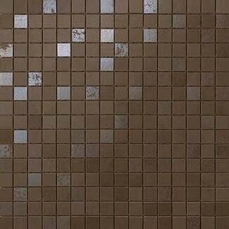 Мозаика Atlas Concorde (италия) Dwell Wall Brown Leather Mosaico Q 9DQB 305x305 мм (Керамическая плитка для ванной) от компании MetSnab - фото 1